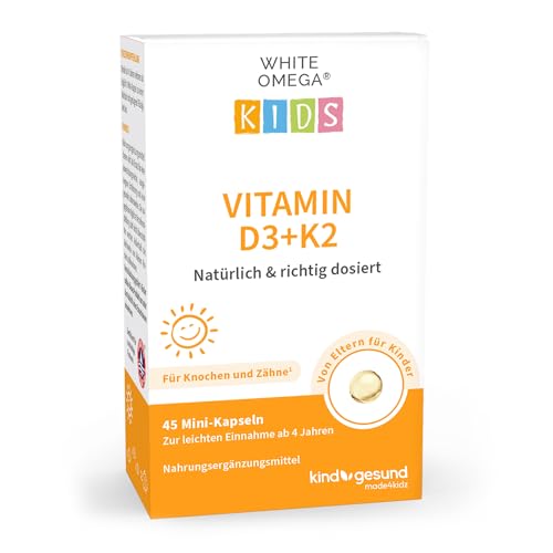 White Omega Vitamin D Für Kinder