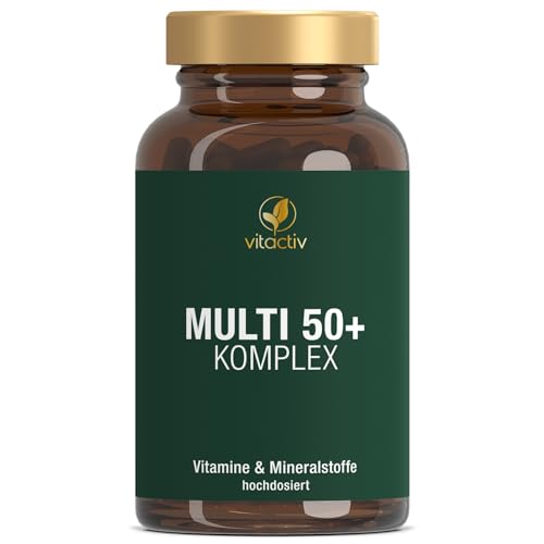 Vitactiv Natural Nutrition Vitamine Für Männer Ab 50
