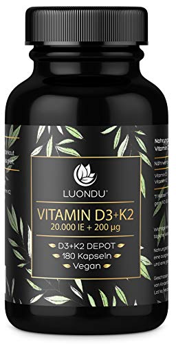 Luondu Vitamin D3 Hochdosiert