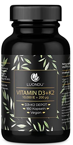 Luondu Vitamin D3 Hochdosiert