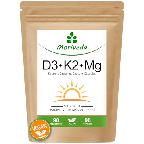 Moriveda Vitamin D3 K2 Magnesium