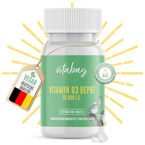 Vitabay Vitamin D3 Hochdosiert
