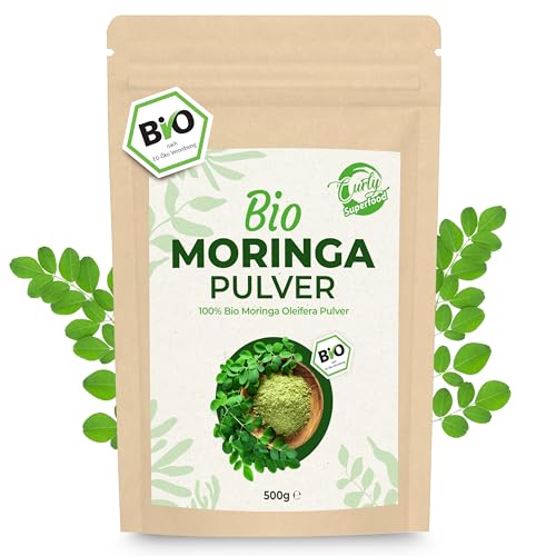 Curly Superfood Moringa Pulver