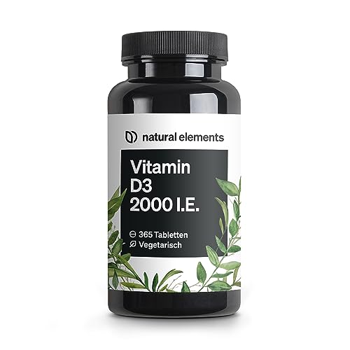 Natural Elements Vitamin D3 Hochdosiert