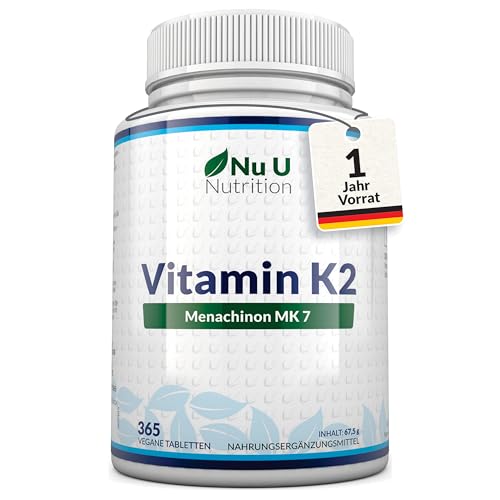 Nu U Nutrition Vitamin K2 Wirkung