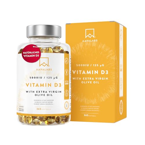 Aavalabs Vitamin D3 Hochdosiert