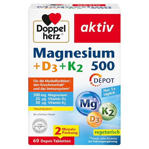 Doppelherz Vitamin D3 K2 Magnesium